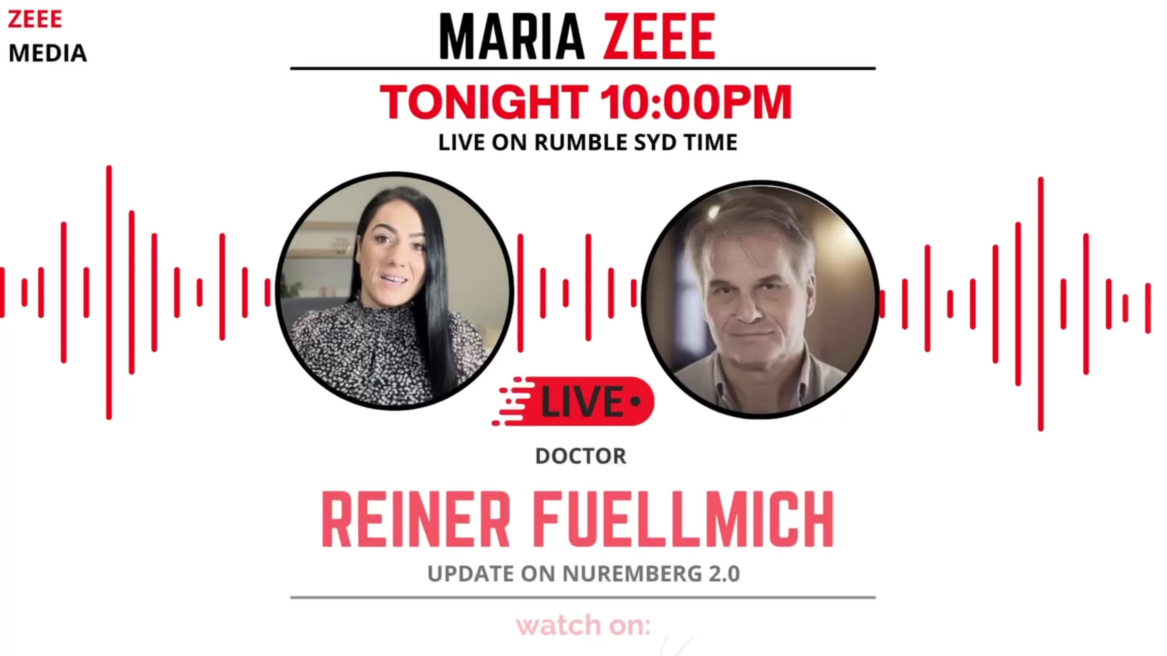 Dr. Reiner Fuellmich - Update on Nuremberg 2.0