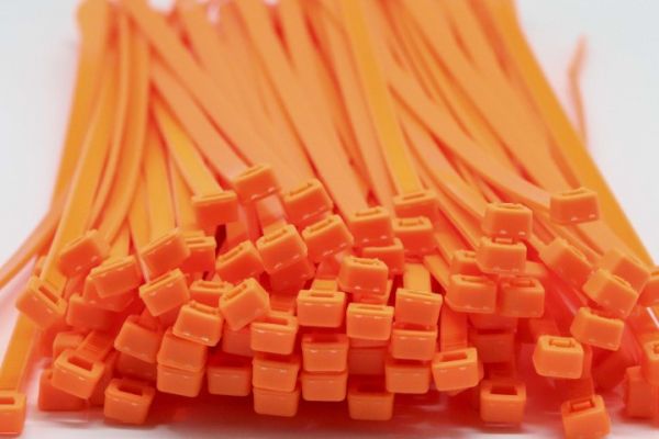 4.8mm x 300 mm Orange Cable Ties Online for Sale