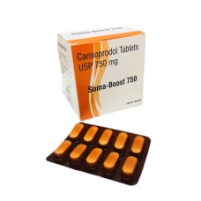 Somaboost 750mg | Muscle relaxer and Pain killer pills: uses