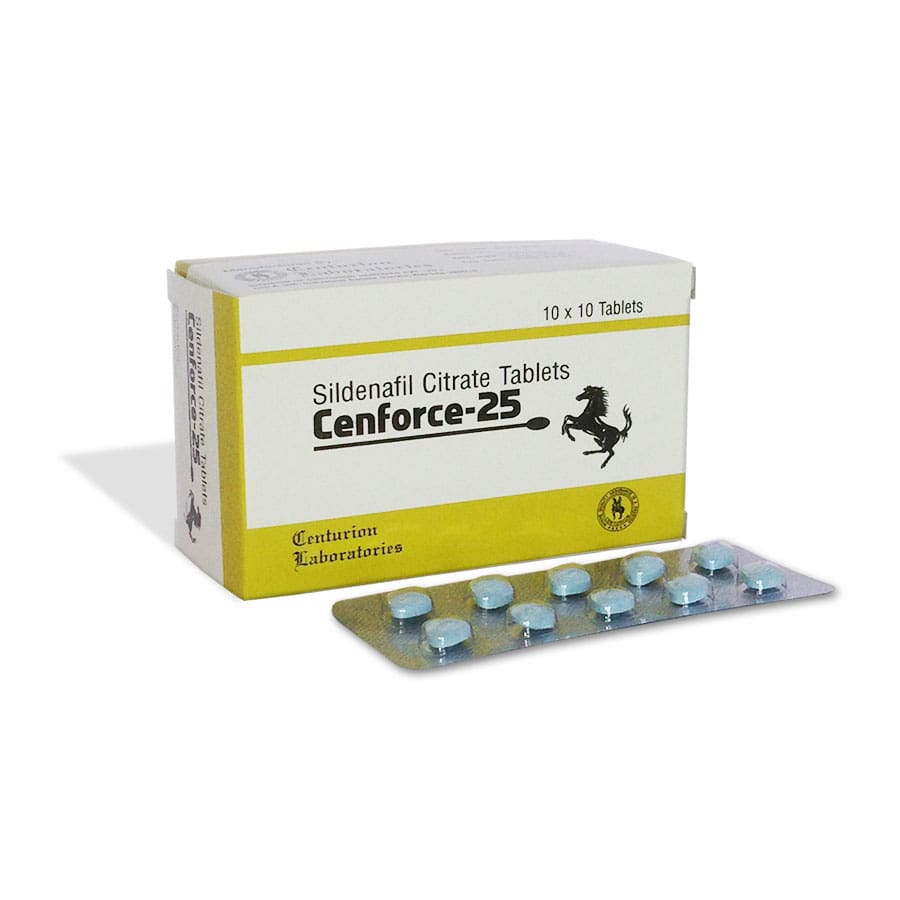 Cenforce 25 Mg Tablet Online at Just Start $0.65/Pill, Reviews, Side Effects