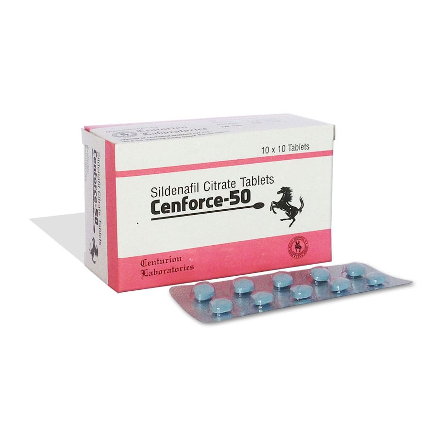 Cenforce 50 Mg Buy Sildenafil Tablets Online at $0.75/Pill