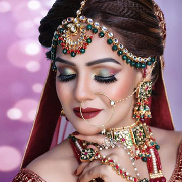 Top Bridal Makeup Artist in Delhi, Bridal Makeup Cost in Delhi