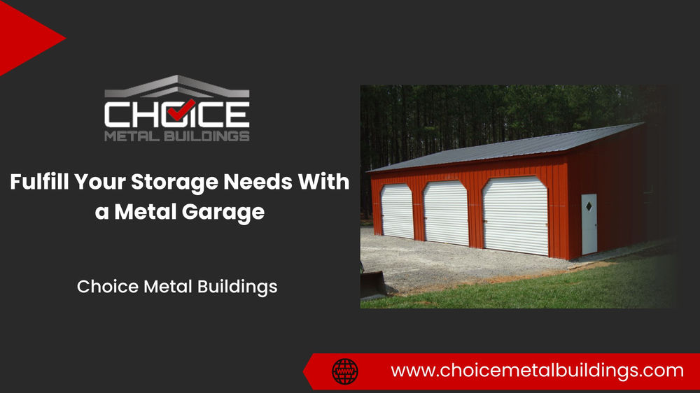 Fulfill Your Storage Needs With  a Metal Garage