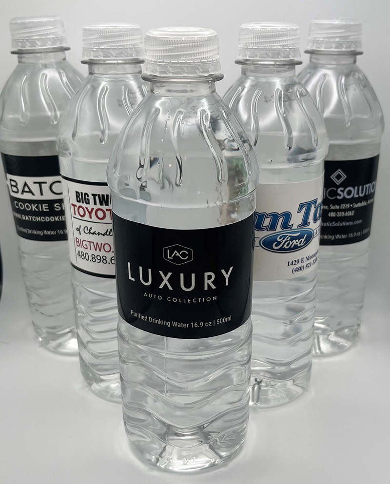Custom Labeled Water Bottles | Get Labels For Water Bottles