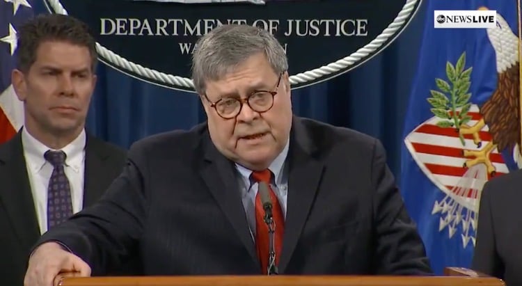 MORE EVIDENCE: FOIA Requests Reveal There Were No DOJ Investigations on Election Fraud After 2020 Election as Bill Barr Claimed