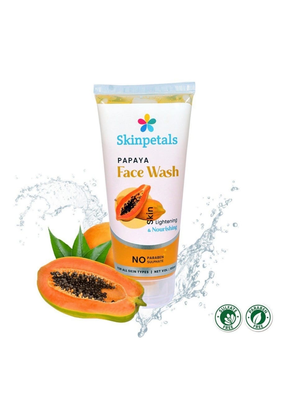 Papaya Face Wash | Natural Fruit Papaya Face Wash Online