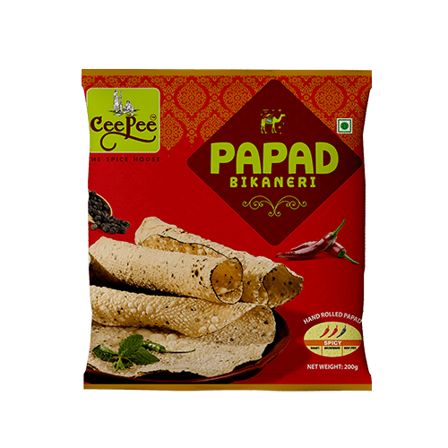 Buy Spicy Papad Packet Online - Cee Pee Spices